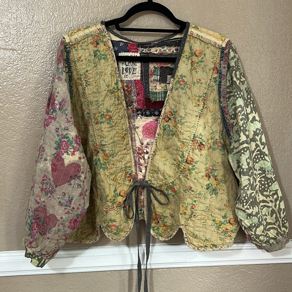 Magnolia Pearl Kalamkari Andhra  Jacket - Picture 8 of 13